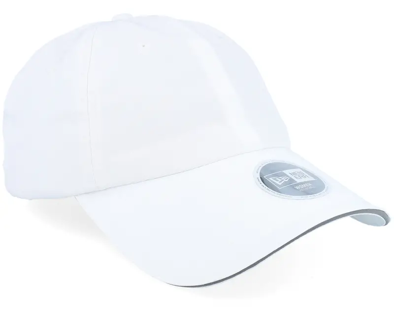 New Era Womens Open Ponytail Back White Dad Cap online