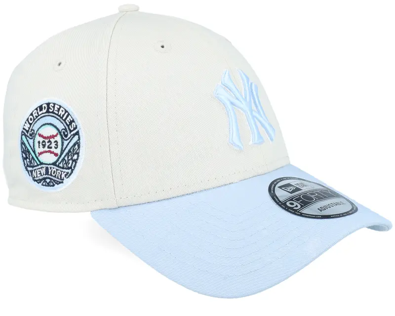 New Era World Series 1923 Patch 9FORTY Off White/Light Blue Adjustable online