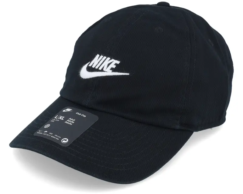 Nike Club Cap Black/White Dad Cap online