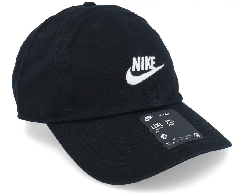 Nike Club Cap Black/White Dad Cap online