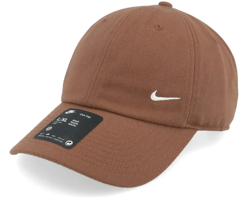 Nike Club Cap Swoosh Fauna Brown/Sail Dad Cap online