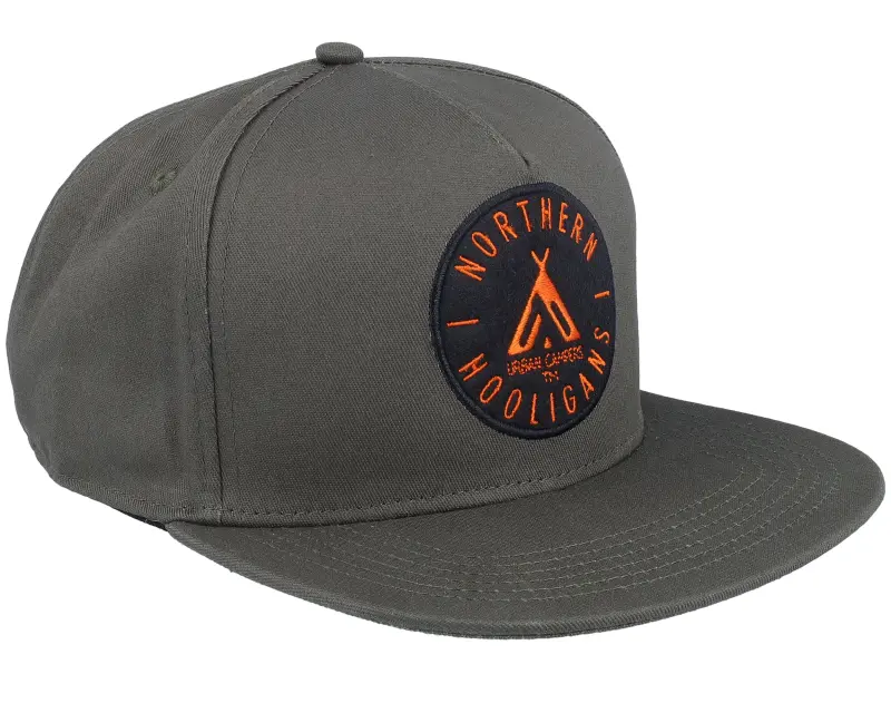 Northern Hooligans Urban Campers Olive Snapback online