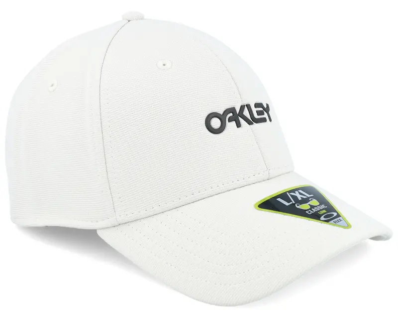 Oakley 6 Panel Stretch Metallic Hat Mist/Black Flexfit online