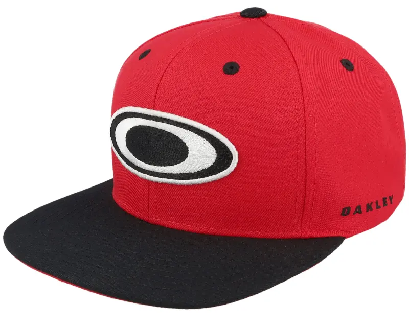 Oakley Alumni Cap Red Line/Black Snapback online