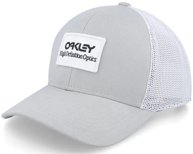 Oakley B1b High Definition Optics Patch Stone Gray/White Trucker online