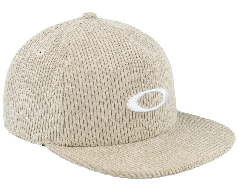 Oakley Ellipse Corduroy Hat Pebble/Mist Snapback online