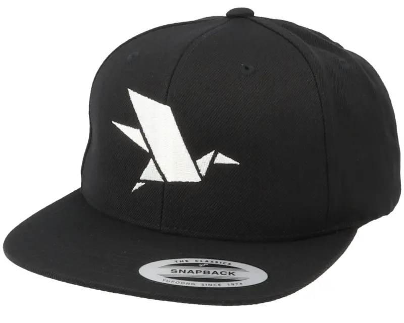 Origami Bird Logo Black Snapback online