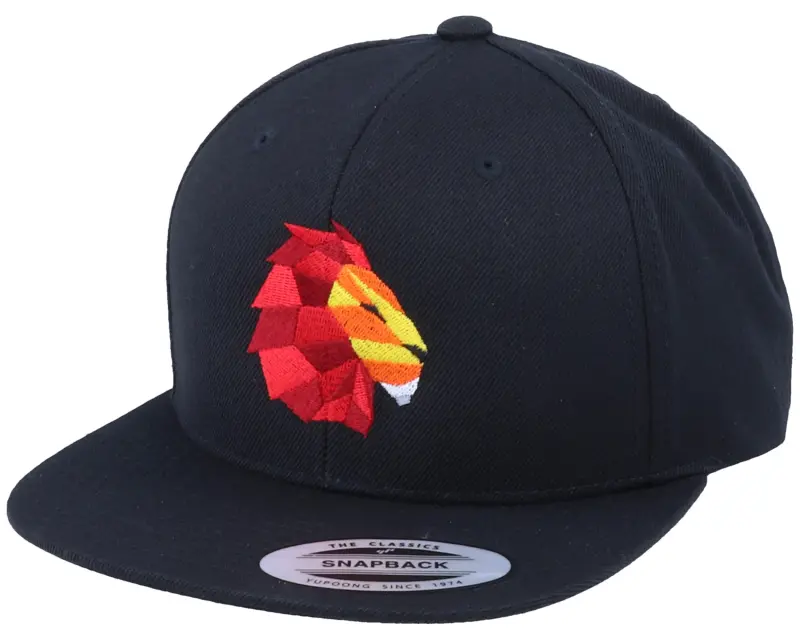 Origami Paper Lion Black Snapback online