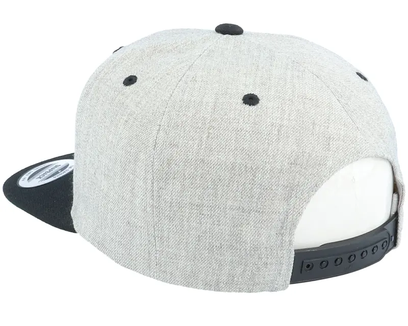 Origami Paper Shark Heather Grey/Black Snapback online