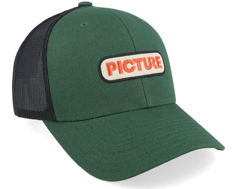 Picture Byam Cap Dark Green/Black Trucker online