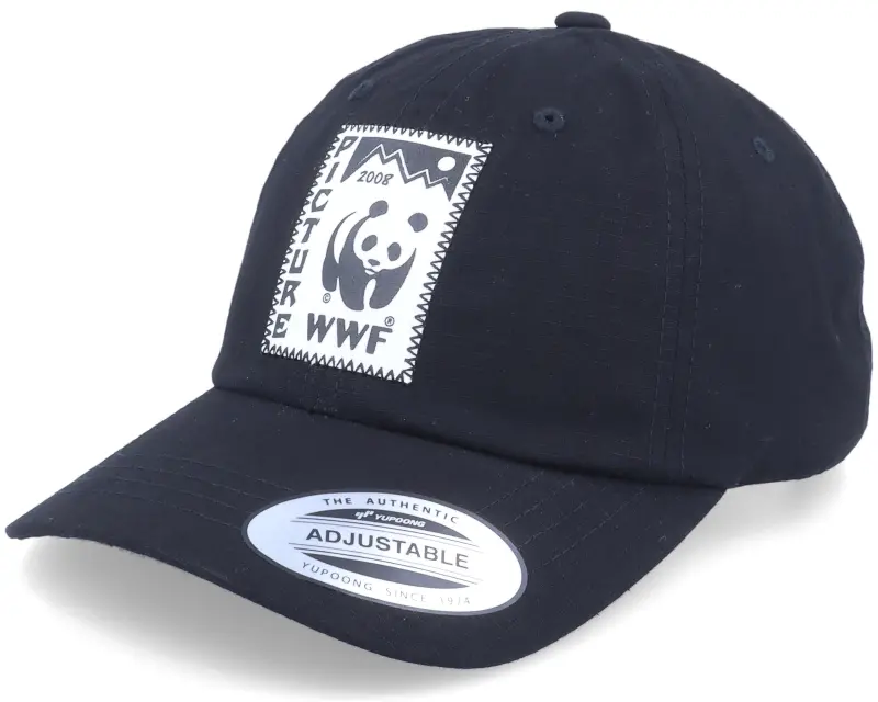 Picture Organic WWF Paxston Cap Black Dad Cap online