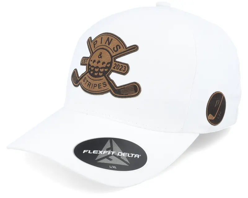 Pins & Stripes Pins & Stripes Engraved Logo White Delta Flexfit online