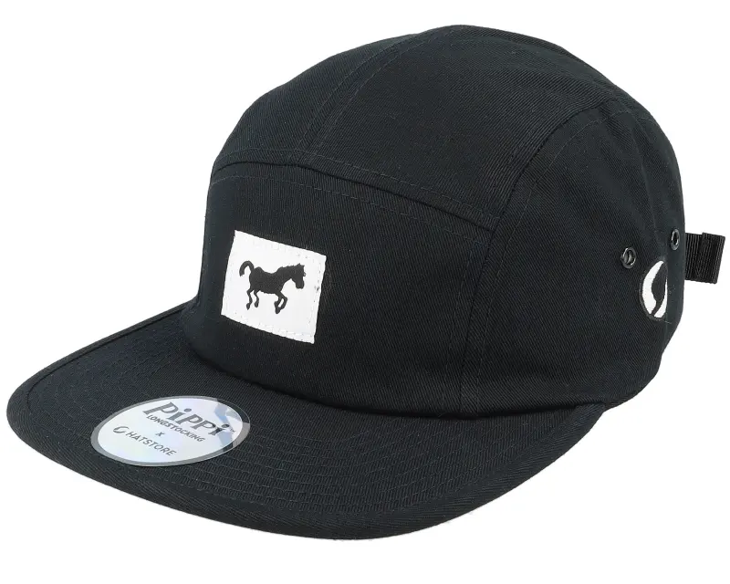 Pippi Longstocking The Horse Silhouette Black 5-Panel online