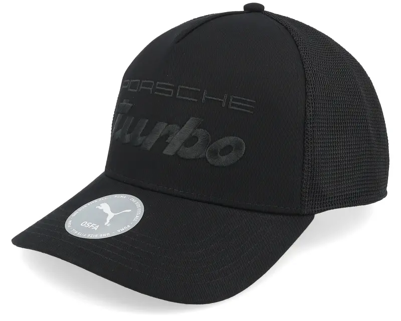 Puma Porsche Turbo Cap Black A-Frame Trucker online