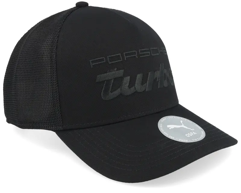 Puma Porsche Turbo Cap Black A-Frame Trucker online