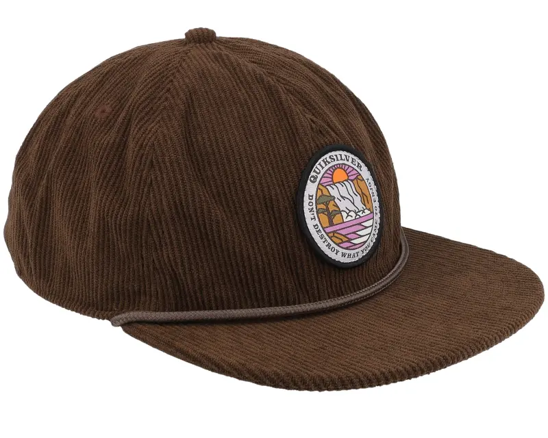 Quiksilver Still Bills Chocolate Brown Snapback online