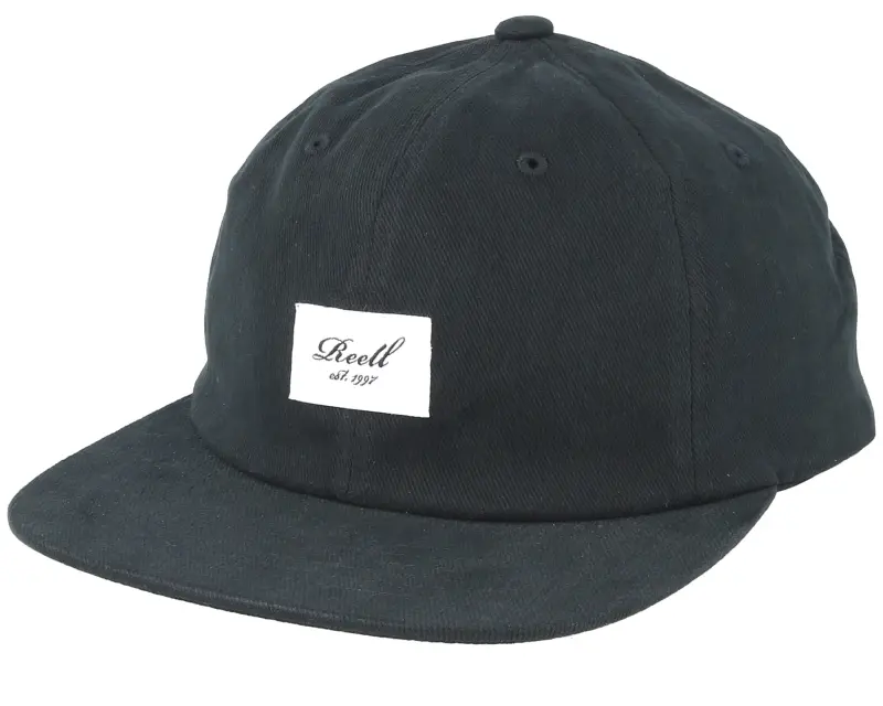 Reell 6-Panel Black/White Snapback online