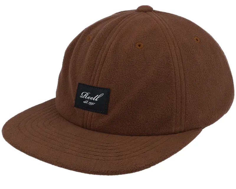 Reell Flat 6-panel Bark Brown Snapback online