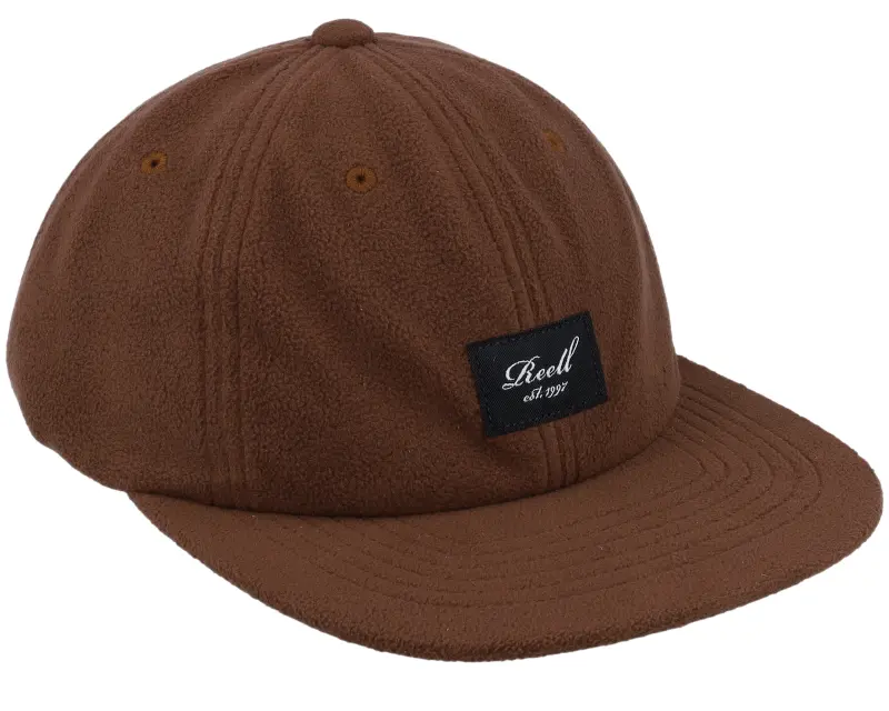 Reell Flat 6-panel Bark Brown Snapback online