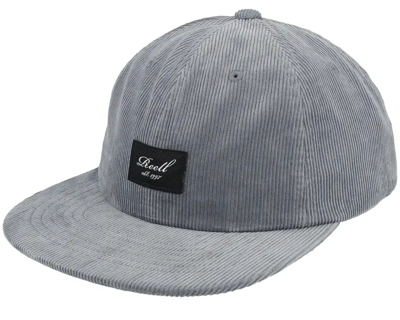 Reell Flat 6-panel Cap 141 Blue Grey Corduroy Grey Snapback online