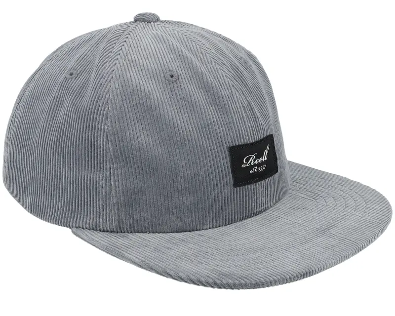 Reell Flat 6-panel Cap 141 Blue Grey Corduroy Grey Snapback online