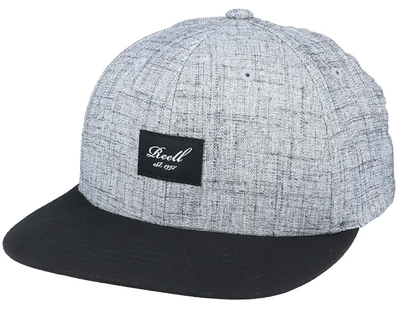 Reell Pitchout Cap 140 Heather Grey / Washed Black Snapback online
