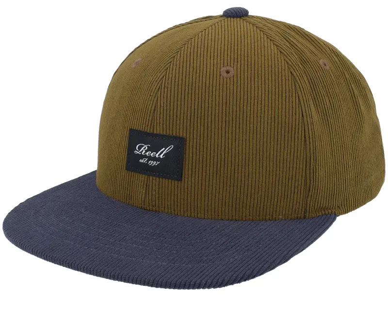 Reell Pitchout Cap Brown/Dark Grey Corduroy Snapback online