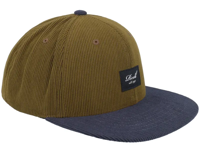 Reell Pitchout Cap Brown/Dark Grey Corduroy Snapback online