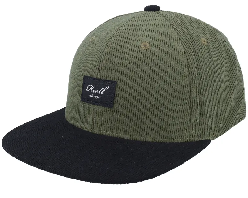 Reell Pitchout Cap Moss Green/Black Corduroy Snapback online