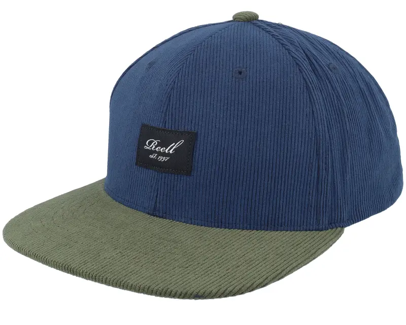 Reell Pitchout Cap Navy/Olive Corduroy Snapback online