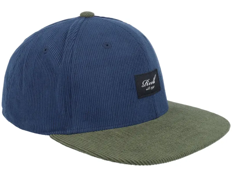 Reell Pitchout Cap Navy/Olive Corduroy Snapback online