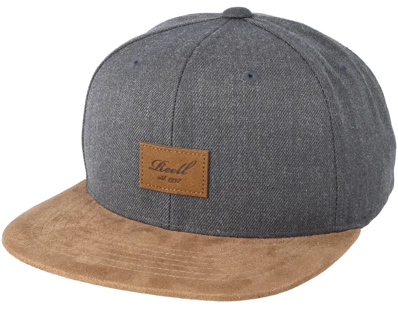 Reell Suede Heather Charcoal Snapback online