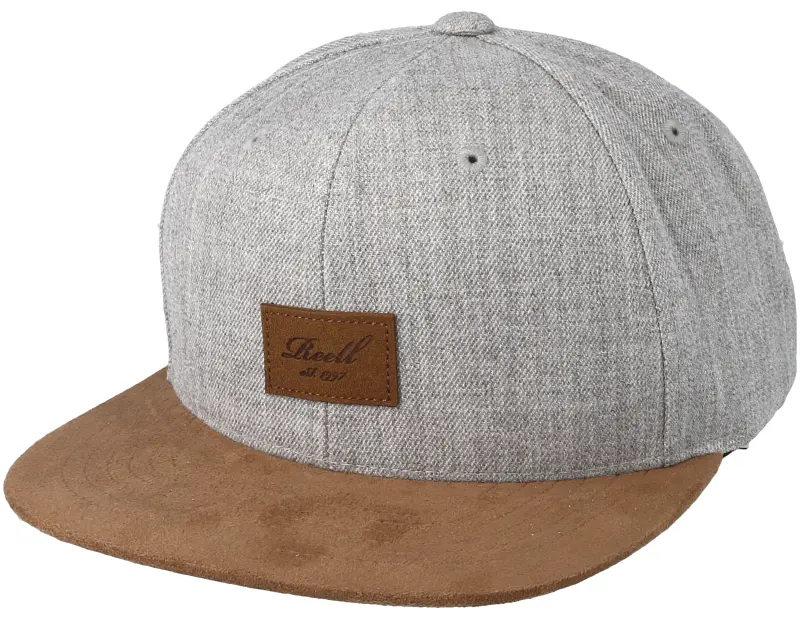 Reell Suede Heather Light Grey Snapback online