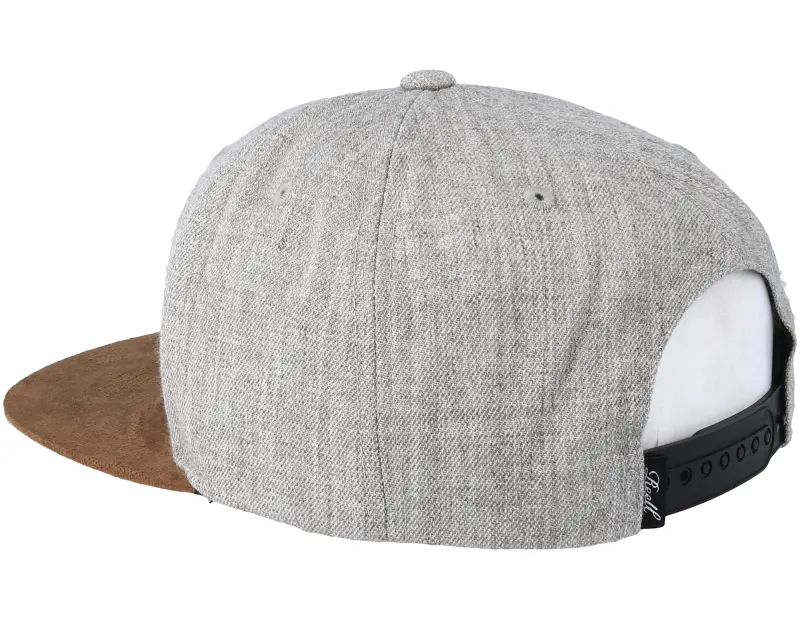 Reell Suede Heather Light Grey Snapback online
