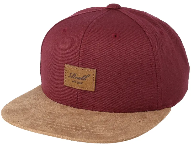 Reell Suede Maroon Snapback online