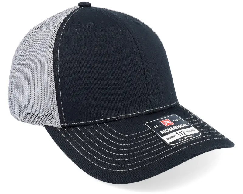Richardson 112 Split Black/Charcoal Trucker online
