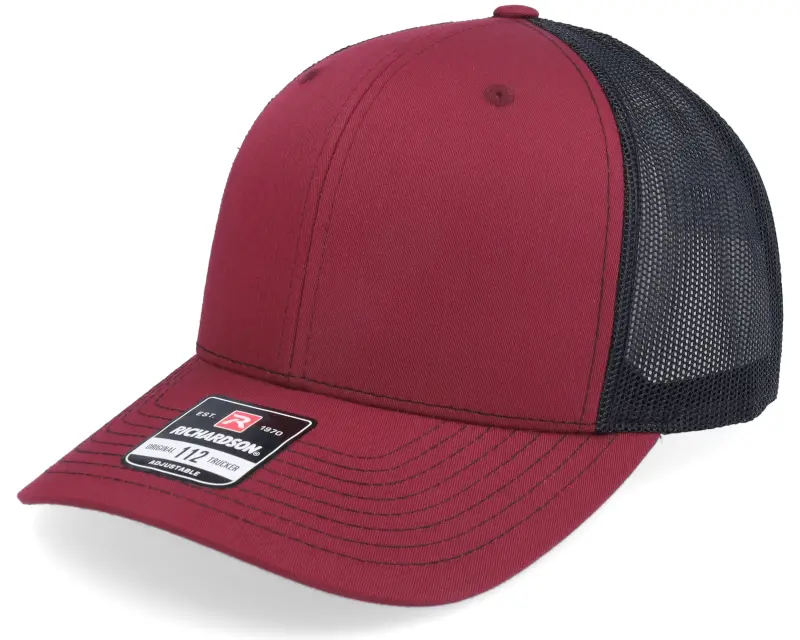 Richardson 112 Split Cardinal/Black Trucker online