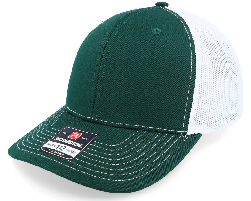 Richardson 112 Split Dark Green/White Trucker online