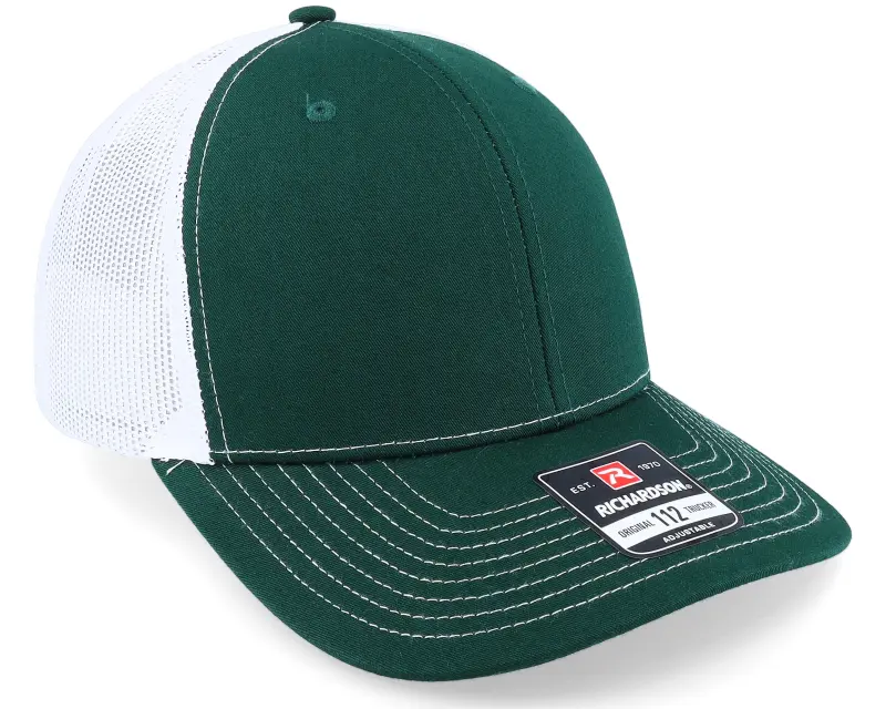 Richardson 112 Split Dark Green/White Trucker online