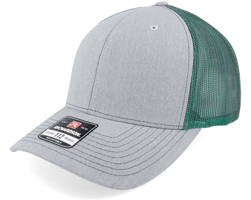 Richardson 112 Split Heather Grey/Dark Green Trucker online