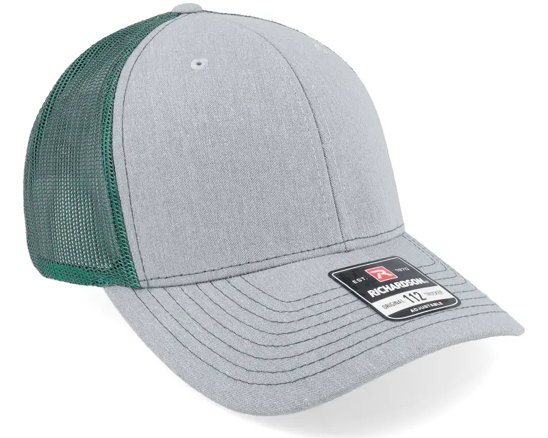 Richardson 112 Split Heather Grey/Dark Green Trucker online