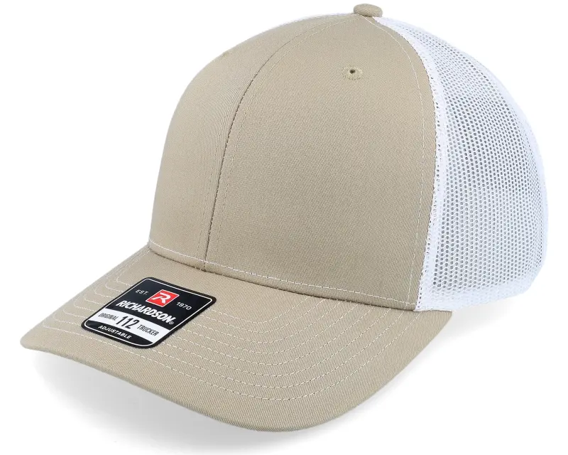 Richardson 112 Split Khaki/White Trucker online