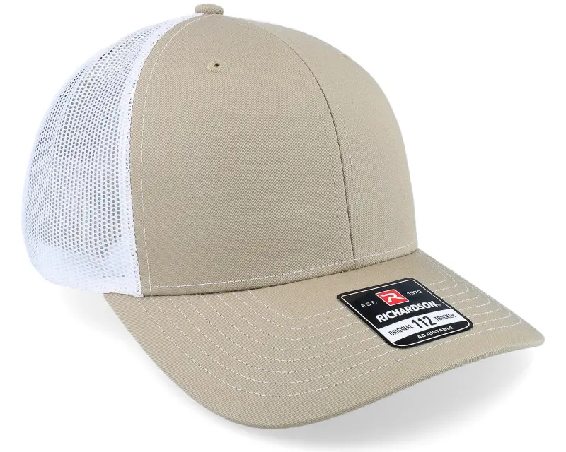 Richardson 112 Split Khaki/White Trucker online