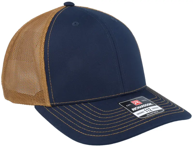Richardson 112 Split Navy/Caramel Trucker online