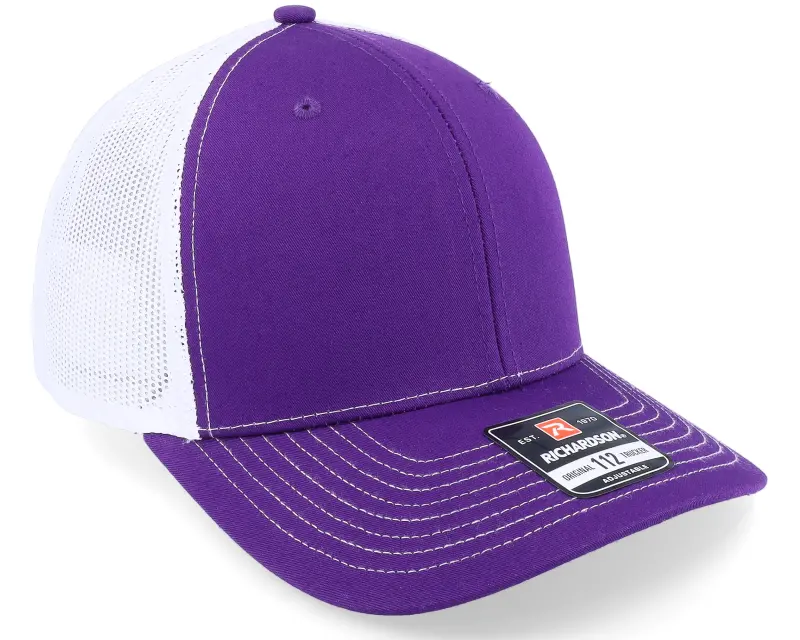 Richardson 112 Split Purple/White Trucker online