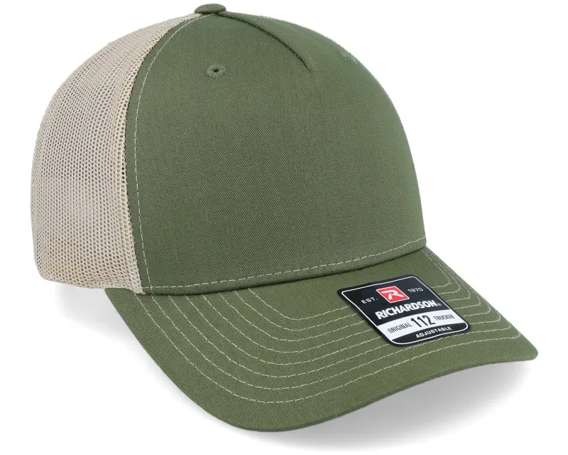 Richardson 112fp Split Army Olive/Tan Trucker online