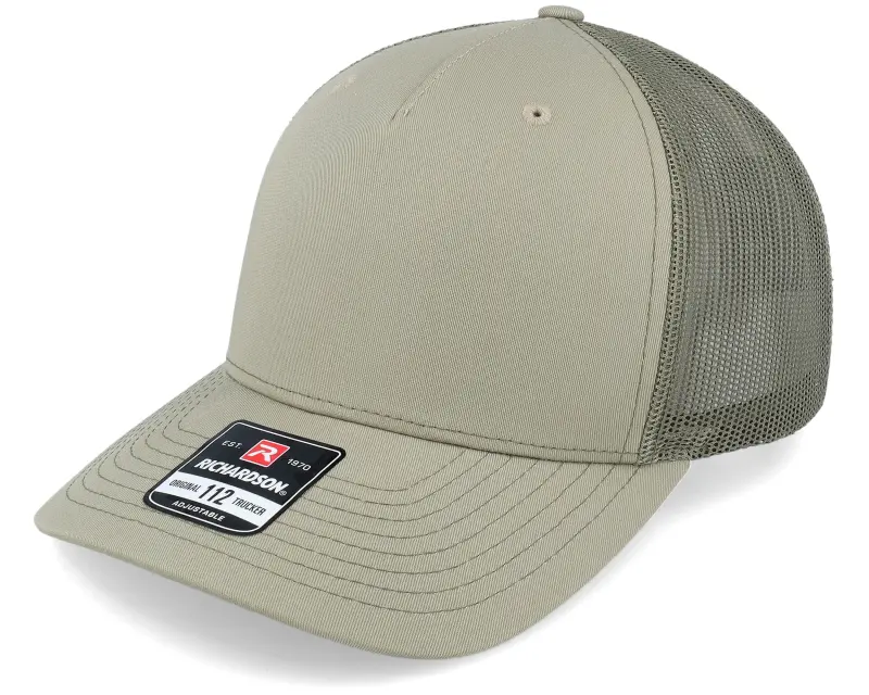 Richardson 112fp Split Pale Khaki/Loden Trucker online