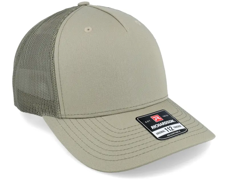 Richardson 112fp Split Pale Khaki/Loden Trucker online