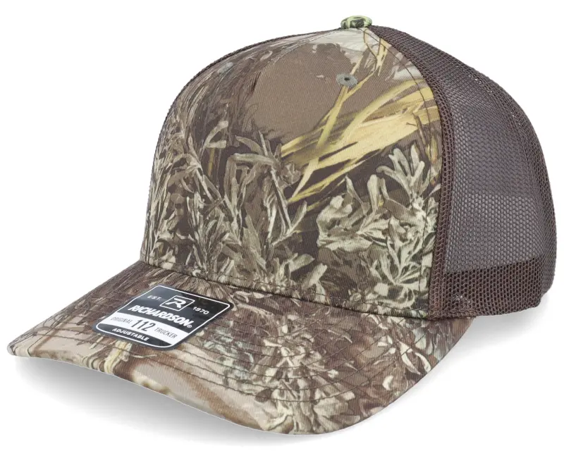 Richardson 112pfp Realtree Max-1 Xt/Brown A-Frame Trucker online