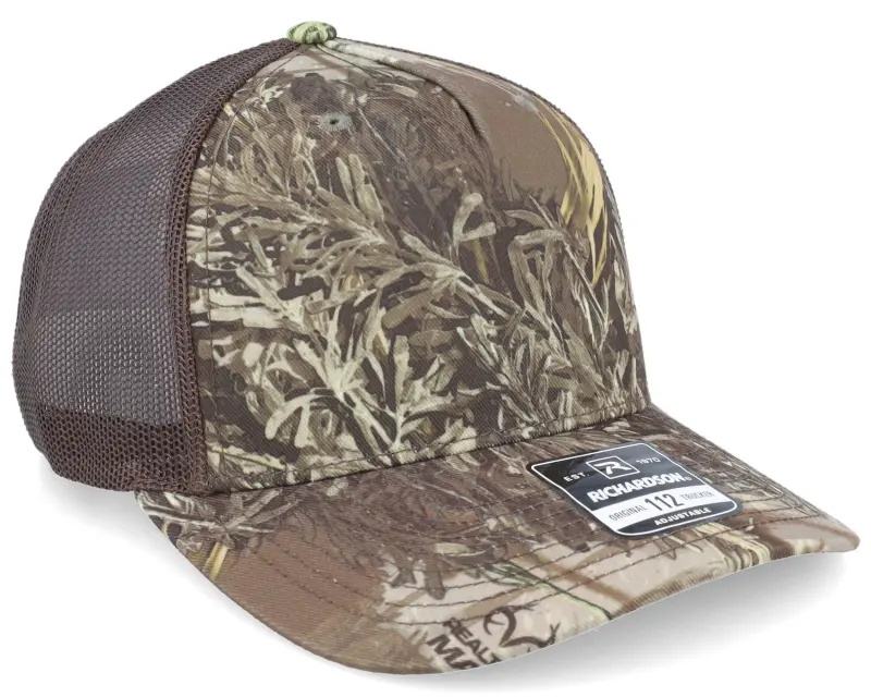 Richardson 112pfp Realtree Max-1 Xt/Brown A-Frame Trucker online